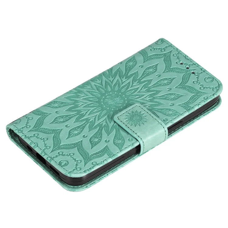 KT Imprinting Flower Series-1 For Motorola Moto G85 5G / S50 Neo 5G Case Wallet Leather Stand Phone Cover