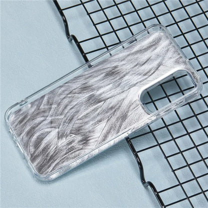 YX Series For Samsung Galaxy A34 5G Case IMD Pattern Soft TPU Back Cover
