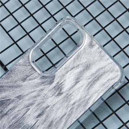 YX Series For Samsung Galaxy A55 5G Case IMD Pattern Soft TPU Back Cover