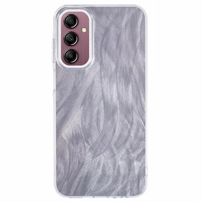 YX Series For Samsung Galaxy A35 5G Case IMD Pattern Soft TPU Back Cover