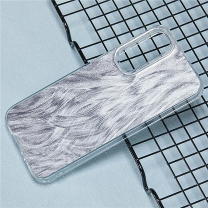 YX Series For Samsung Galaxy A35 5G Case IMD Pattern Soft TPU Back Cover