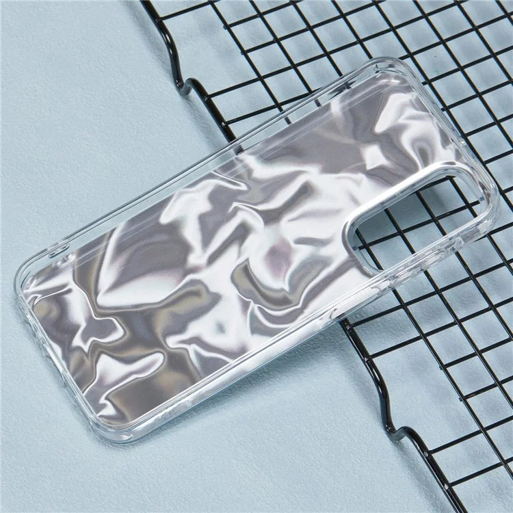 YX Series For Samsung Galaxy A35 5G Case IMD Pattern Soft TPU Back Cover