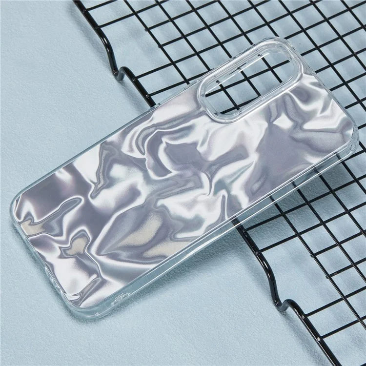 YX Series For Samsung Galaxy A35 5G Case IMD Pattern Soft TPU Back Cover
