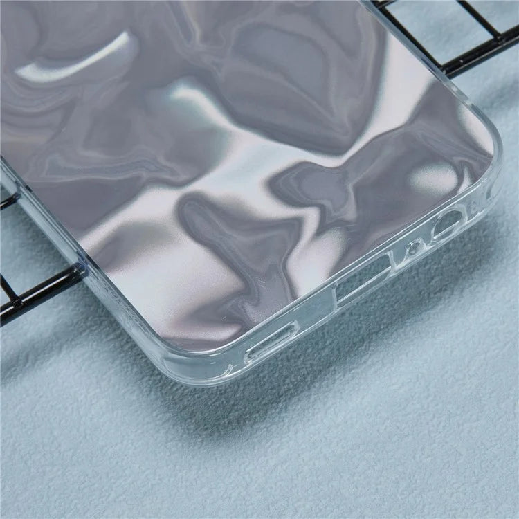YX Series For Samsung Galaxy A35 5G Case IMD Pattern Soft TPU Back Cover