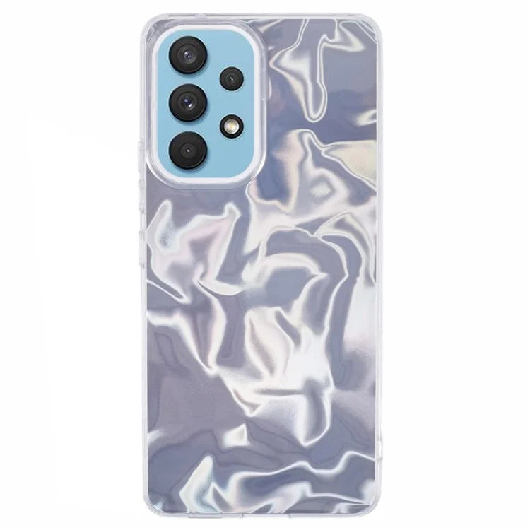 YX Series For Samsung Galaxy A72 4G  /  A72 5G Case IMD Pattern Soft TPU Back Cover
