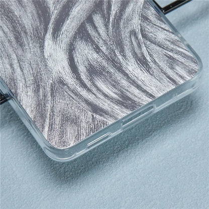 YX Series For Samsung Galaxy A72 4G  /  A72 5G Case IMD Pattern Soft TPU Back Cover