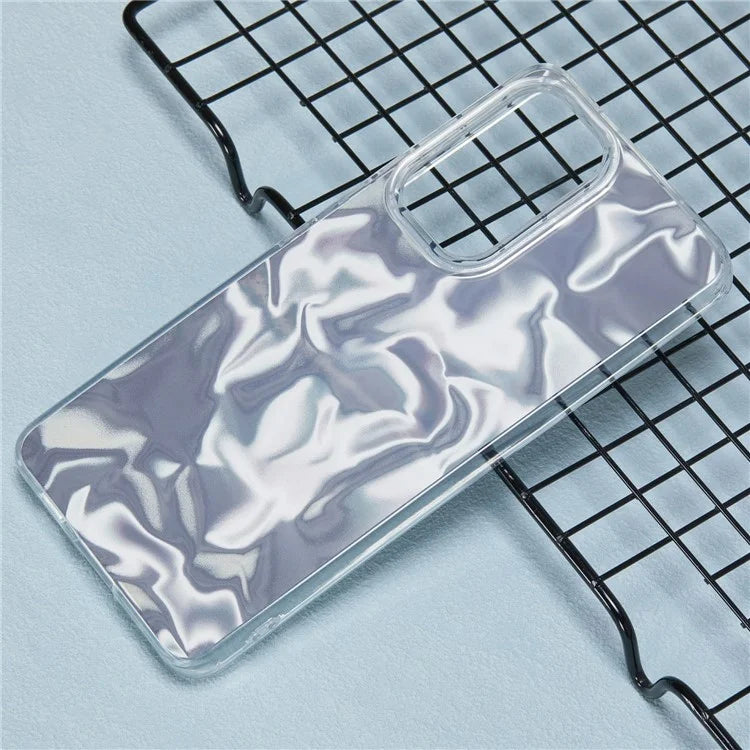 YX Series For Samsung Galaxy A33 5G Case IMD Pattern Soft TPU Back Cover