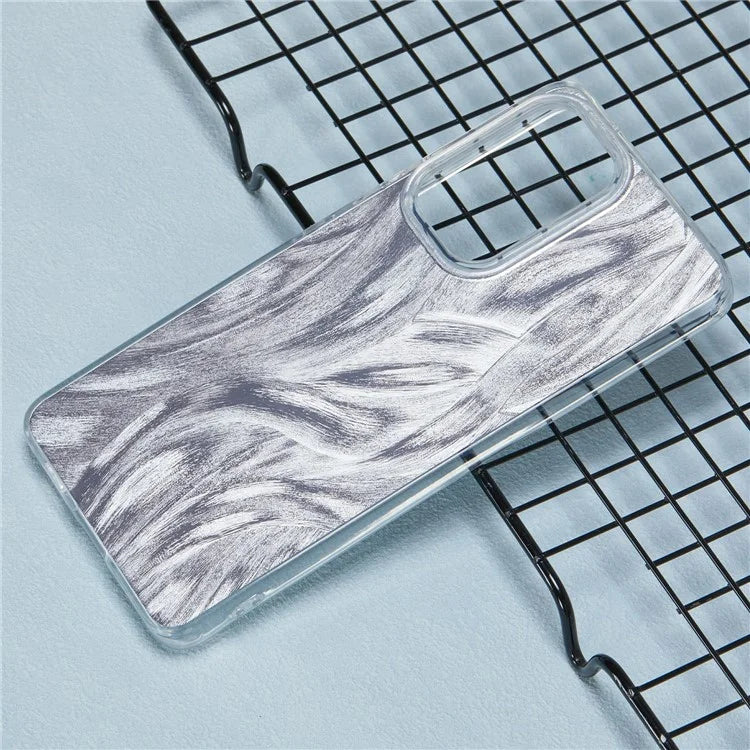 YX Series For Samsung Galaxy A33 5G Case IMD Pattern Soft TPU Back Cover