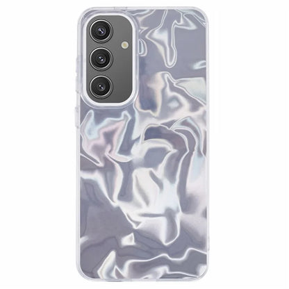 YX Series For Samsung Galaxy S23 FE Case IMD Pattern Soft TPU Back Cover