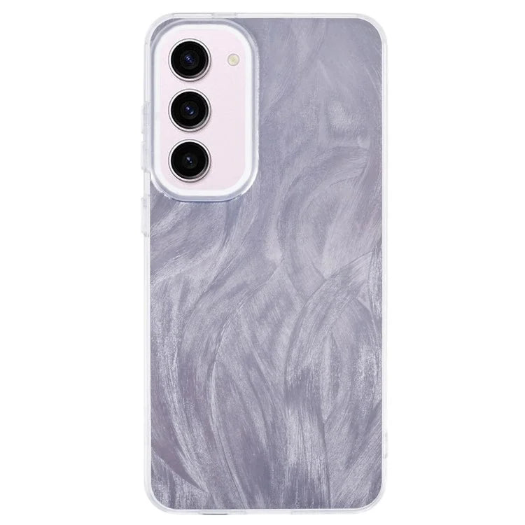 YX Series For Samsung Galaxy S23+ Case IMD Pattern Soft TPU Back Cover