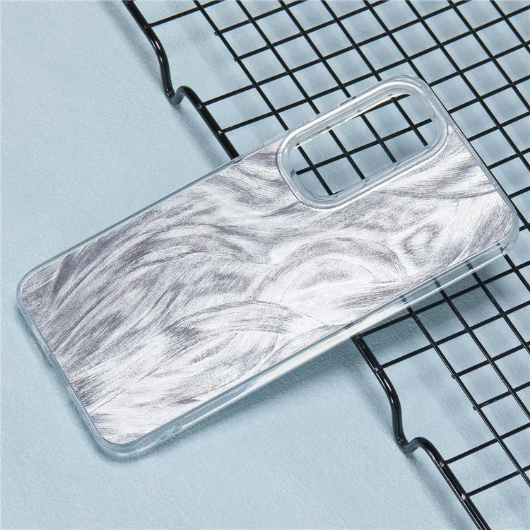 YX Series For Samsung Galaxy S23+ Case IMD Pattern Soft TPU Back Cover
