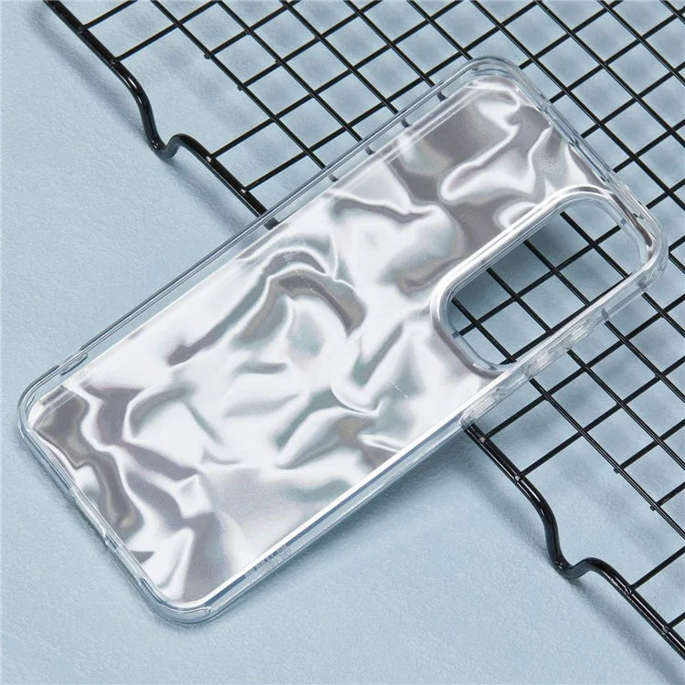 YX Series For Samsung Galaxy S23+ Case IMD Pattern Soft TPU Back Cover
