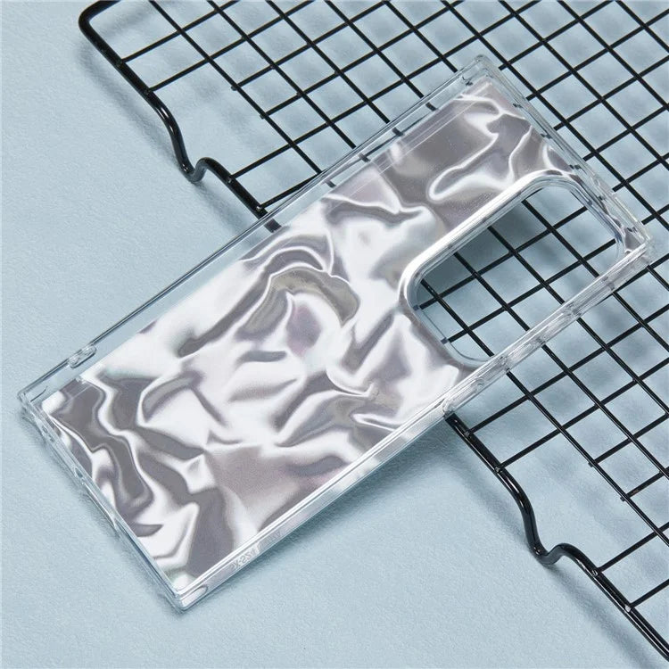 YX Series For Samsung Galaxy S23 Ultra Case IMD Pattern Soft TPU Back Cover