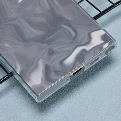 YX Series For Samsung Galaxy S23 Ultra Case IMD Pattern Soft TPU Back Cover
