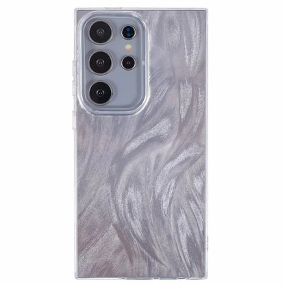 YX Series For Samsung Galaxy S23 Ultra Case IMD Pattern Soft TPU Back Cover
