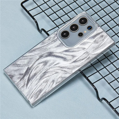YX Series For Samsung Galaxy S23 Ultra Case IMD Pattern Soft TPU Back Cover
