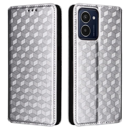 For HMD Pulse  /  Pulse Pro  /  Pulse+ Case Leather Wallet Phone Cover Rhombus Imprinted