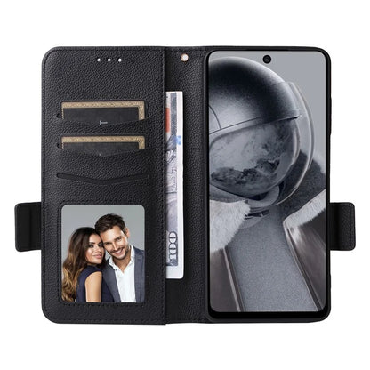 For HMD Pulse  /  Pulse Pro  /  Pulse+ Case with Hand Strap Litchi Texture Leather Phone Cover