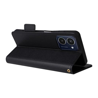 For HMD Pulse  /  Pulse Pro  /  Pulse+ Case with Hand Strap Litchi Texture Leather Phone Cover