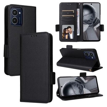 For HMD Pulse  /  Pulse Pro  /  Pulse+ Case with Hand Strap Litchi Texture Leather Phone Cover