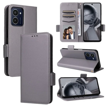 For HMD Pulse  /  Pulse Pro  /  Pulse+ Case with Hand Strap Litchi Texture Leather Phone Cover