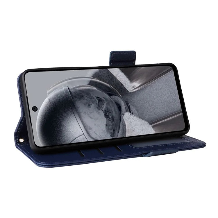 For HMD Pulse  /  Pulse Pro  /  Pulse+ Case with Hand Strap Litchi Texture Leather Phone Cover