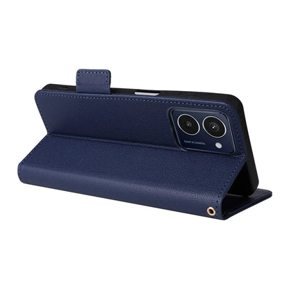 For HMD Pulse  /  Pulse Pro  /  Pulse+ Case with Hand Strap Litchi Texture Leather Phone Cover