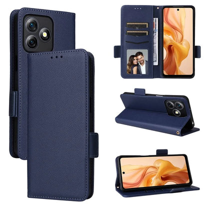 For Ulefone Note 18 Ultra Case with Hand Strap Litchi Texture Leather Phone Cover
