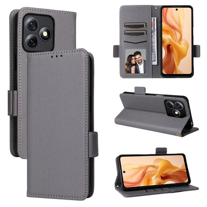 For Ulefone Note 18 Ultra Case with Hand Strap Litchi Texture Leather Phone Cover