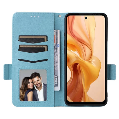 For Ulefone Note 18 Ultra Case with Hand Strap Litchi Texture Leather Phone Cover