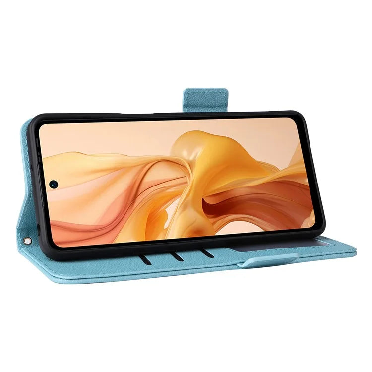 For Ulefone Note 18 Ultra Case with Hand Strap Litchi Texture Leather Phone Cover