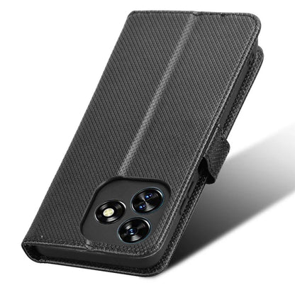 For Oukitel C51 Case PU Leather Diamond Texture Protective Phone Cover