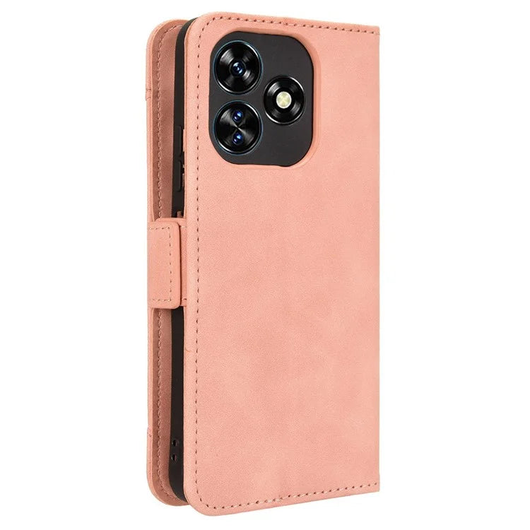 For Oukitel C51 Case Multiple Card Slots Leather Stand Phone Cover