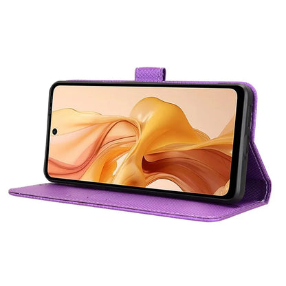 For Ulefone Note 18 Ultra Case PU Leather Diamond Texture Protective Phone Cover
