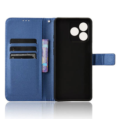 For Ulefone Note 18 Ultra Case PU Leather Diamond Texture Protective Phone Cover