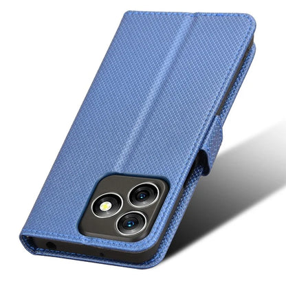 For Ulefone Note 18 Ultra Case PU Leather Diamond Texture Protective Phone Cover