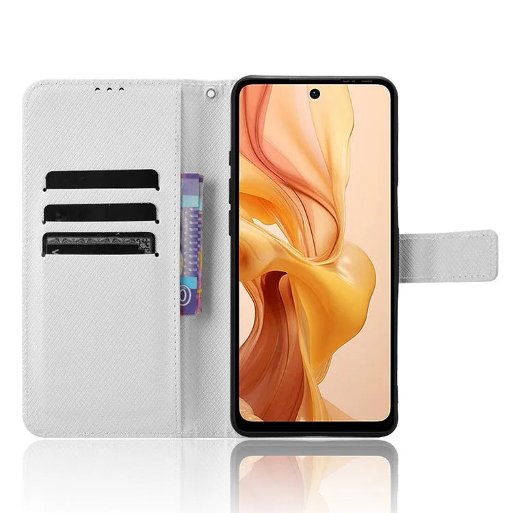 For Ulefone Note 18 Ultra Case PU Leather Diamond Texture Protective Phone Cover