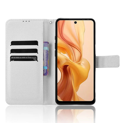 For Ulefone Note 18 Ultra Case PU Leather Diamond Texture Protective Phone Cover