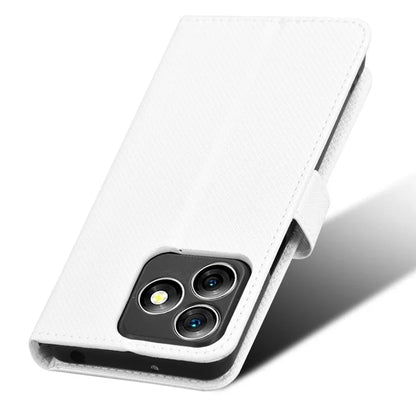 For Ulefone Note 18 Ultra Case PU Leather Diamond Texture Protective Phone Cover