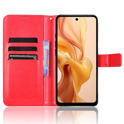 For Ulefone Note 18 Ultra Leather Phone Case Wallet Crazy Horse Texture