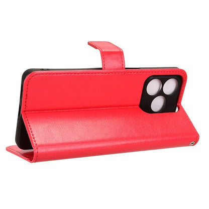 For Ulefone Note 18 Ultra Leather Phone Case Wallet Crazy Horse Texture
