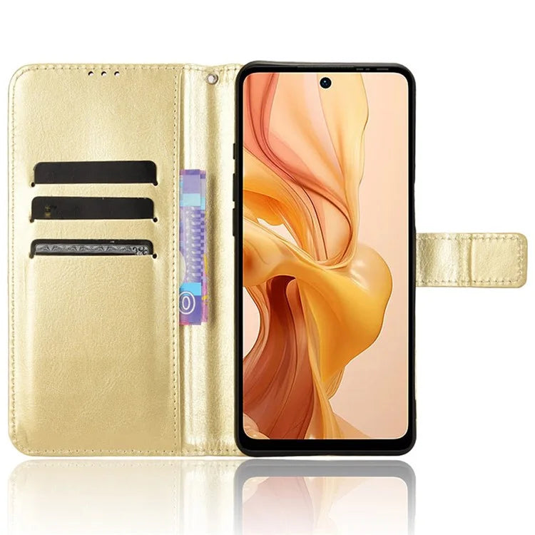 For Ulefone Note 18 Ultra Leather Phone Case Wallet Crazy Horse Texture