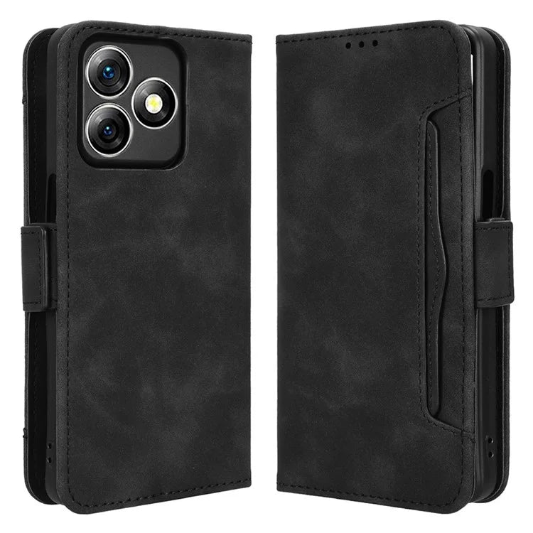 For Ulefone Note 18 Ultra Case Multiple Card Slots Leather Stand Phone Cover