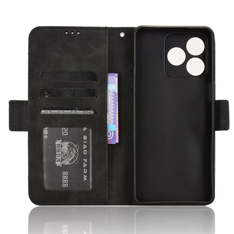 For Ulefone Note 18 Ultra Case Multiple Card Slots Leather Stand Phone Cover