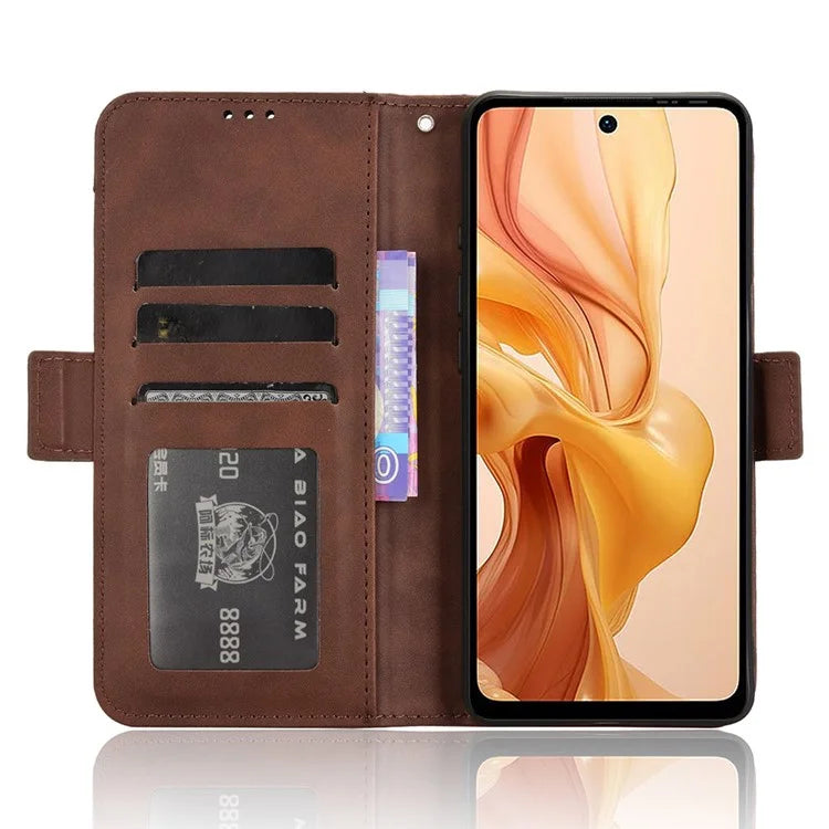 For Ulefone Note 18 Ultra Case Multiple Card Slots Leather Stand Phone Cover