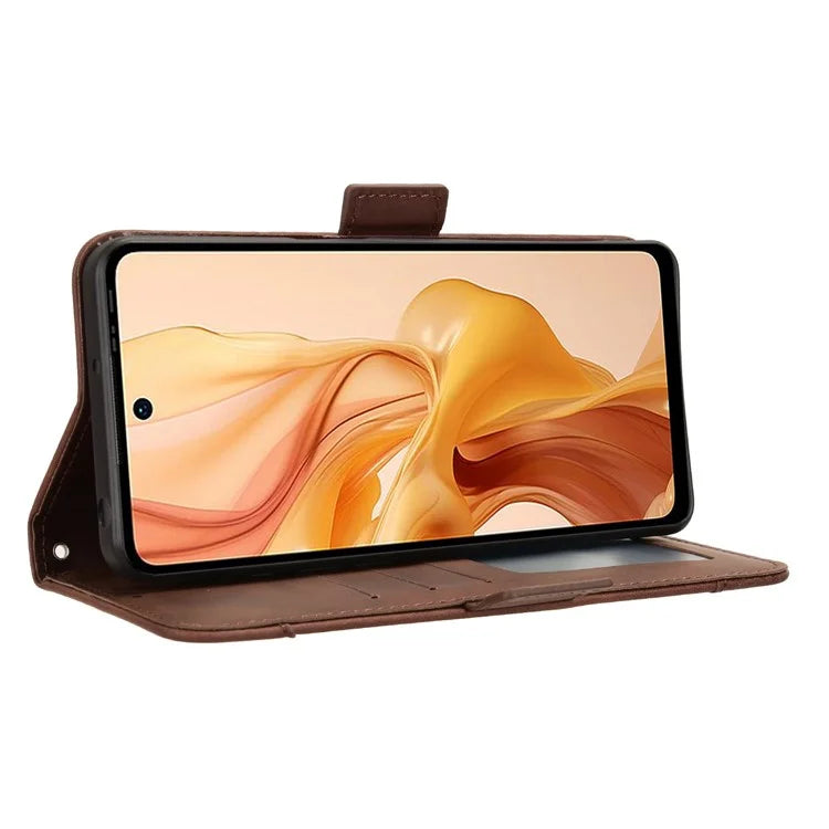 For Ulefone Note 18 Ultra Case Multiple Card Slots Leather Stand Phone Cover