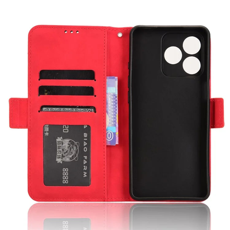 For Ulefone Note 18 Ultra Case Multiple Card Slots Leather Stand Phone Cover