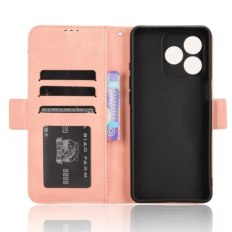 For Ulefone Note 18 Ultra Case Multiple Card Slots Leather Stand Phone Cover