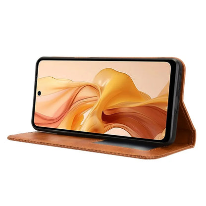 For Ulefone Note 18 Ultra Case Retro PU Leather Wallet Phone Cover Stand