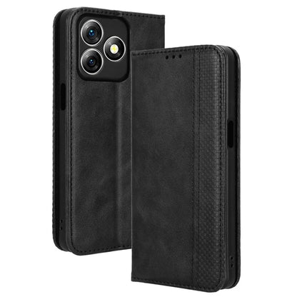 For Ulefone Note 18 Ultra Case Retro PU Leather Wallet Phone Cover Stand